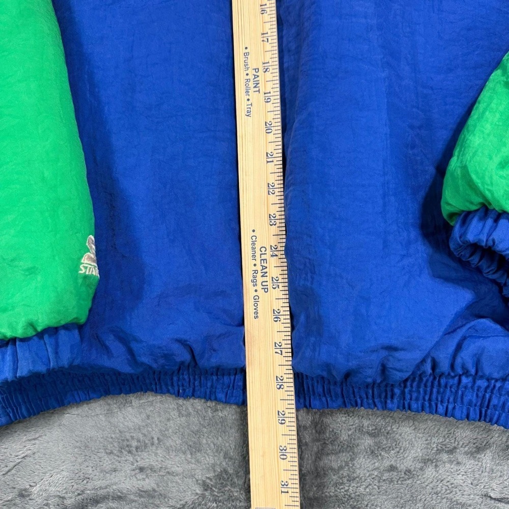 Vintage Starter Seattle Seahawks Pro Line Puffer Jacket NFL SUPER BOWL LX Champs - Picture 13 of 14